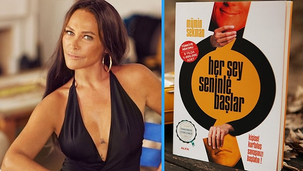 7. Hülya Avşar: "Mümin Sekman’ın ‘Her Şey Seninle Başlar’ adlı kitabının mesajı çok güzeldi. Herkes hayata umutla bakmalı ki, o enerji size doğru gelsin. Bana göre kitap, okuyana mutlaka bir şey vermeli. Bilgi, umut, hoşgörü, sevgi, saygı...”