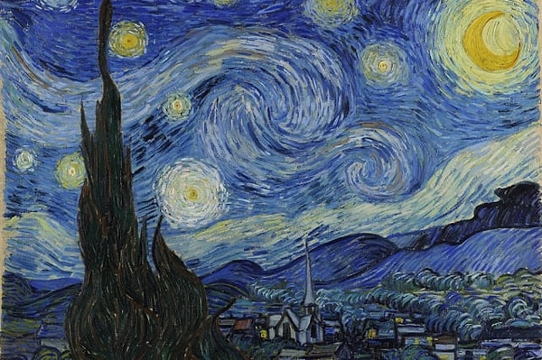 10. Ve son olarak... Vincent van Gogh'a ait bu muhteşem eserin adı nedir?