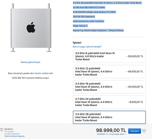 Apple'ın 472 Bin TL Fiyatıyla Öne Çıkan Yeni Mac Pro Bilgisayarını Sizler İçin İnceledik!