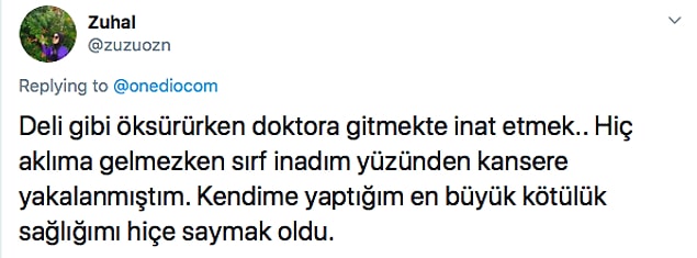 17. Peki, "Ben kendime bu kötülüğü yaptım!" dediğiniz bir durumunuz var mı? Yorumlarda buluşalım!