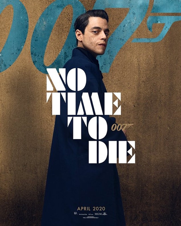1. Universal, 25. Bond filmi olan "No Time To Die"ın fragmanının paylaşılmasına az bir zaman kala karakter posterlerini yayınladı.