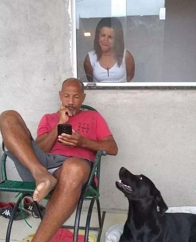 2. Köpek gerçekten sahibini uyarmaya çalışıyor gibi görünüyor.