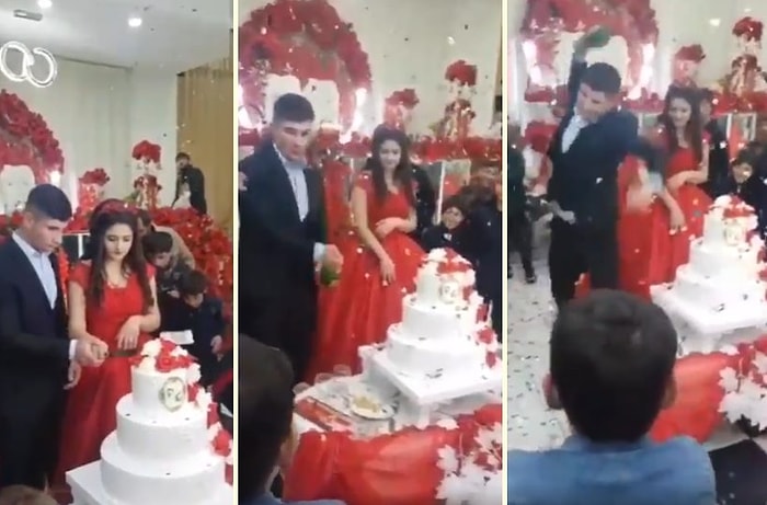 Kendi Düğününü Birbirine Katan Aşırı Sinirli Damat