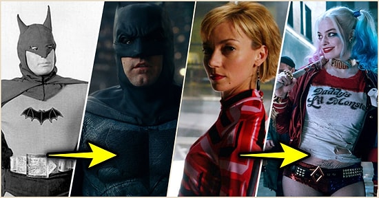Bayılarak İzlediğimiz Çizgi Romandan Uyarlanmış Film ve Dizilerdeki Süper Kahramanların İlk ve Son Halleri