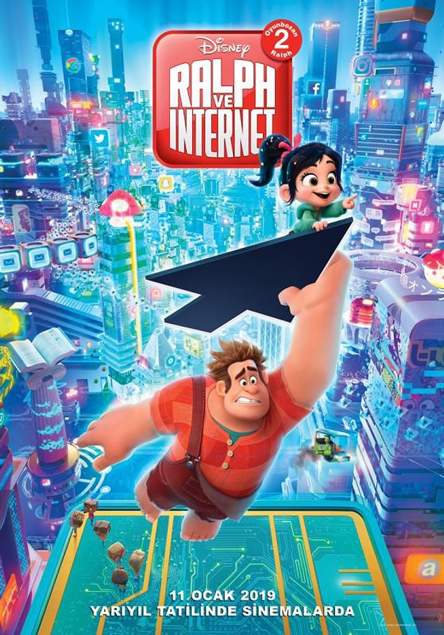 20. Ralph Breaks the Internet (Ralph ve İnternet - Oyunbozan Ralph 2)