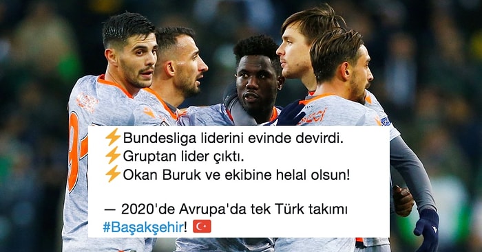 Helal Olsun Size! Almanya Ligi Liderini Son Dakika Golüyle Yenen Başakşehir UEFA Avrupa Ligi'nde Üst Turda