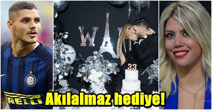 Mauro Icardi, Eşi Wanda Nara'ya 33. Yaş Günü Hediyesi Olarak Özel Bir Küvet Yaptırdı!