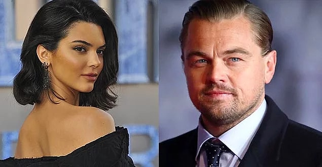 10. İşte o sırada Kendall Jenner, Leonardo DiCaprio ile sabahlara kadar flörtleşmiş!