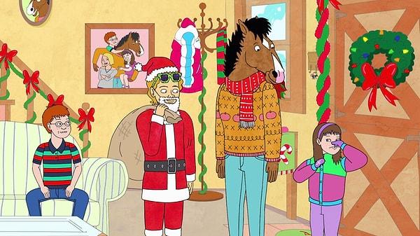 14. Bojack Horseman dizisini sevenler için Noel özel bölümü de size çok keyifli dakikalar yaşatacak.