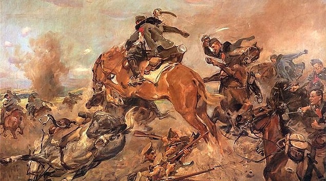 Bu savaş Osmanlı kaynaklarında biraz daha farklı anlatılıyor, sizlere yukarıda da belirttiğimiz gibi. Yabancı kaynaklardaki versiyonun çok daha enteresan olduğunu söylemeden geçmeyelim.