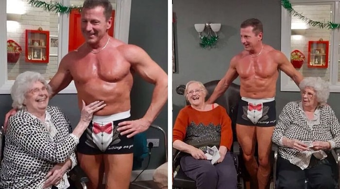 В дом престарелых вызвали стриптизера по просьбе одной постоялицы