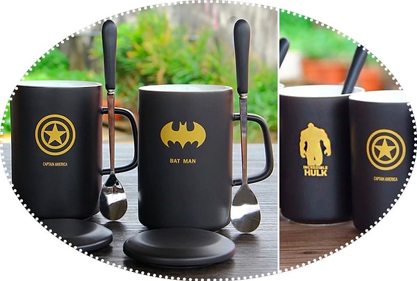 14. Кружка супергероя