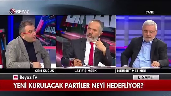 Cem Küçük: 'Erdoğan Dışında Herhangi Biri Seçilirse Biz Dahil Herkes Tutuklanır'