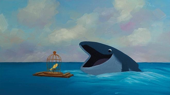 Sesini Arayan Bir Balinanın Hikayesini Anlatan Kısa Animasyon: The Bird & The Whale