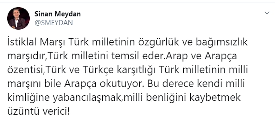 Kirikkale Universitesi Nde Okunan Arapca Istiklal Marsi Tepkilerin Odaginda Onedio Com