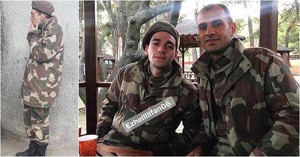 2. Ünlü rapçi Ezhel'in askerlik fotoğrafları ortaya çıktı!