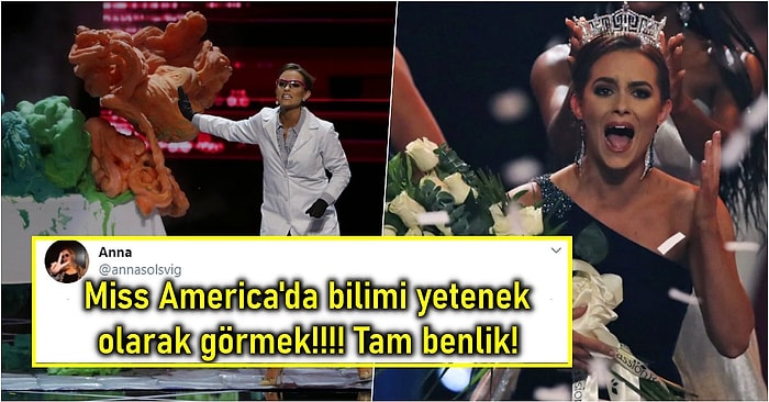 Güzellik Yarışması Sırasında Bilimsel Deney Gerçekleştiren Miss America Herkesi Kendine Hayran Bıraktı!