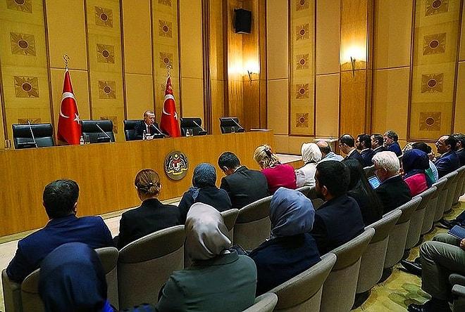 Erdoğan: 'Katar Emiri'nin Annesinin Gayrimenkul Satın Almasına Mani Yasal Olarak Herhangi Bir Şey Söz Konusu mu?'