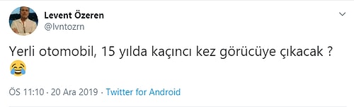 2010 Yılından Beri 71 Kez 'Yerli Otomobil Yollarda' Haberi Yapan Yeni Şafak Sosyal Medyanın Gündeminde