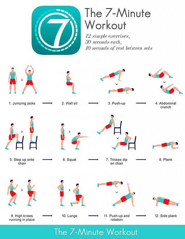 2. Seven Minute Workout