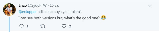 12. "İki türlü de görebiliyorum da iyi olan hangisi?"