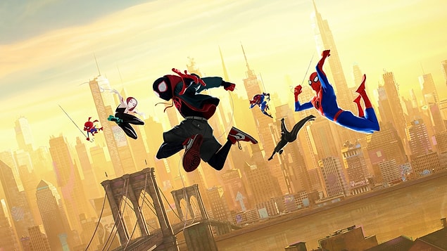 5. Örümcek-Adam: Örümcek Evreninde (2018) Spider-Man: Into the Spider-Verse
