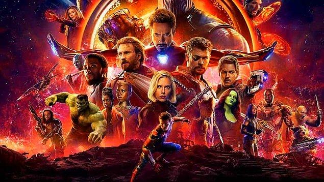 3. Avengers: Sonsuzluk Savaşı (2018) Avengers: Infinity War