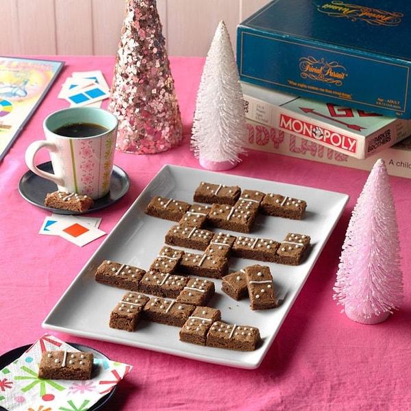 Domino Taşı Brownie yapmak için gereken malzemeler: