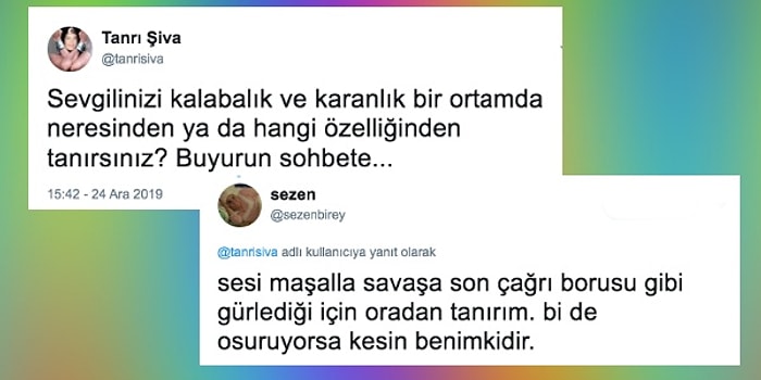Sevgililerini ve Eşlerini Karanlık Bir Ortamda Çılgın Yöntemlerle Tanıyabilen İnsanlardan İlginç Cevaplar