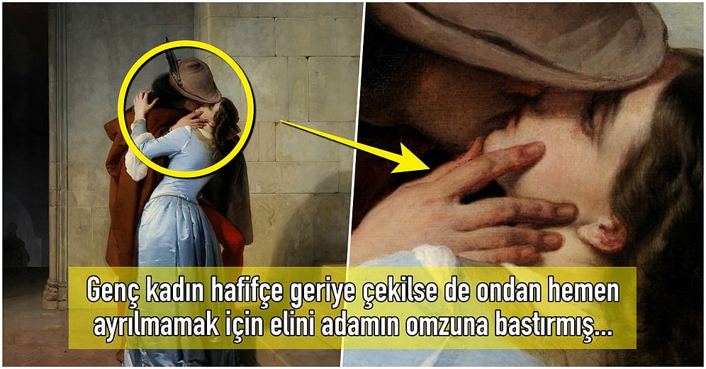 Francesco Hayez'in İki Aşığı Resmederken İnceden Siyasi Mesajlarını da Serpiştirdiği Muazzam Tablosu: Öpücük