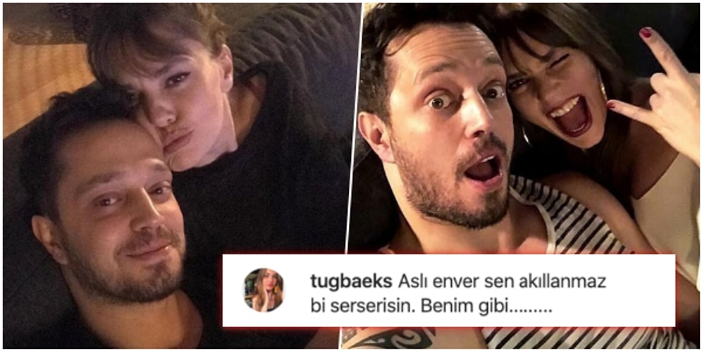 Kabak Tadı Verdi... 894. Kez Barıştıkları İddia Edilen Aslı Enver ve Murat Boz'a Gelen Birbirinden Komik Tepkiler