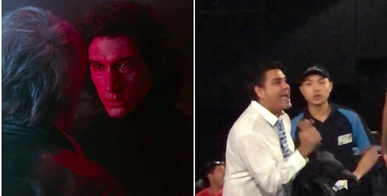 Показ "Звездных войн" в Канаде был прерван разъяренным фанатом (Видео)