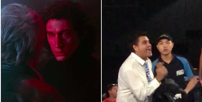 Показ "Звездных войн" в Канаде был прерван разъяренным фанатом (Видео)