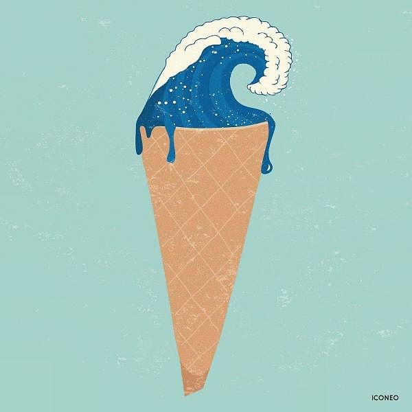 9. Пока мы едим мороженое, в Антарктиде тает лед.