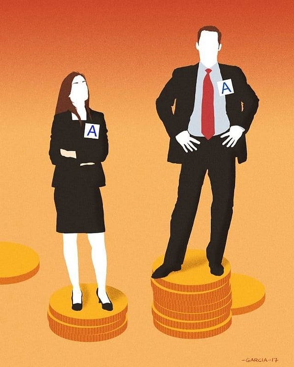 18. Мы все еще работаем в мире, где есть гендерное неравенство в оплате труда.