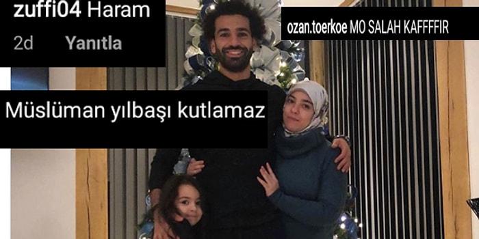 Muhammed Salah'ın Ailesiyle Verdiği Yılbaşı Pozuna Gelen Yakışıksız Yorumlar