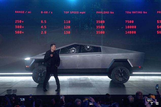 Tesla’nın yeni elektrikli pick-up aracı Cybertruck’ın gündemimizi sıklıkla meşgul ettiğini biliyorsunuz, e nasıl etmesin!