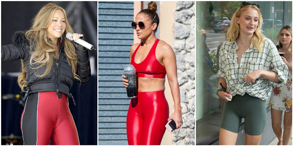 2020'lerde de Moda Açısından Pek Umutlu Olmamamız Gerektiğini Gösteren En Yeni Trend Deve Toynağı Görüntüsü Veren Taytlar