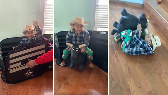 Aldığı Noel Hediyesi ile Büyük Sevinç Yaşayan Ufaklığın Coşkulu Anları!