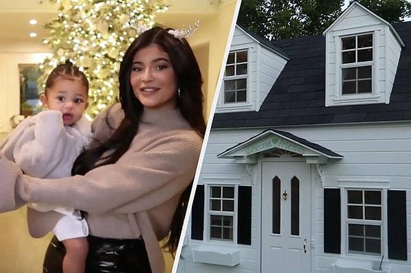 7. Kylie Jenner'ın kızı Stormi'ye anneannesinden 1 milyon liralık bir oyuncak ev!