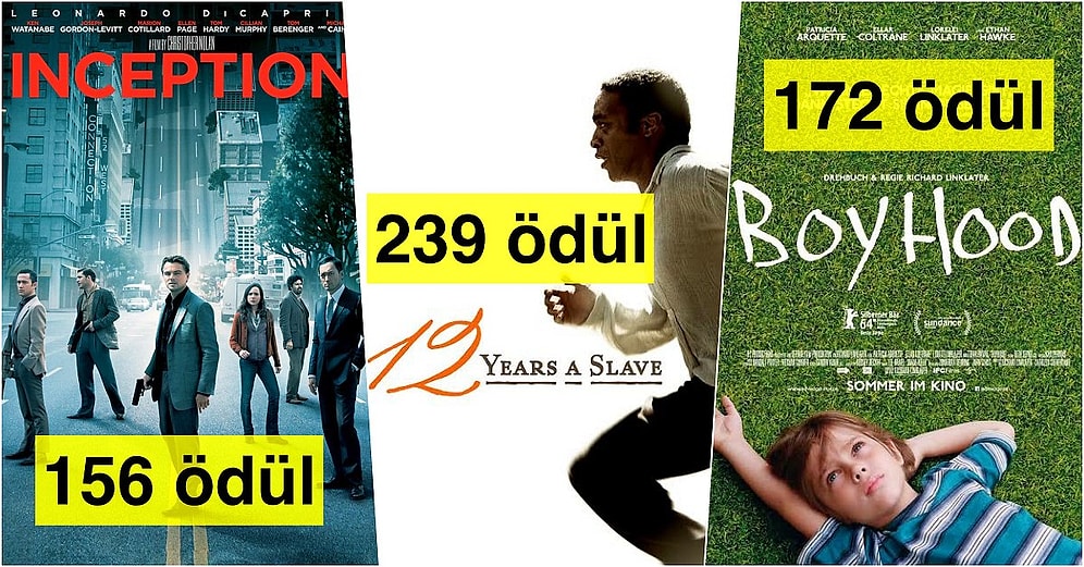 Yüzden Fazla Ödül Alarak Son 10 Yıl Boyunca Ödüllere Doymak Bilmeyen En İyi Filmler