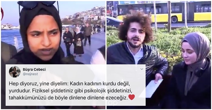 Yılbaşını Kutlamanın Haram Olduğunu Söyleyerek Başörtülü Bir Kadını Sıkıştıran Muhabire Başka Bir Kadından Ahlak Dersi Gibi Cevap