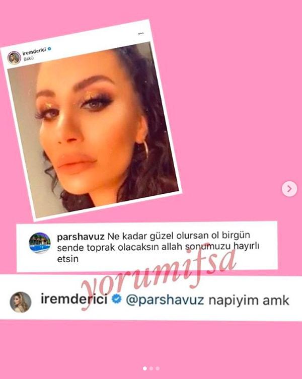 Instagram'dan 'yorumifşa' da İrem Dericinin bu efsane yorumlarını derlemiş sağ olsun! 😂