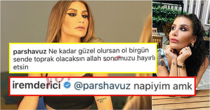 Alem Kadın! İrem Derici'nin Takipçilerinin Yorumlarına Verdiği Dumura Uğratan Cevaplara Çok Güleceksiniz