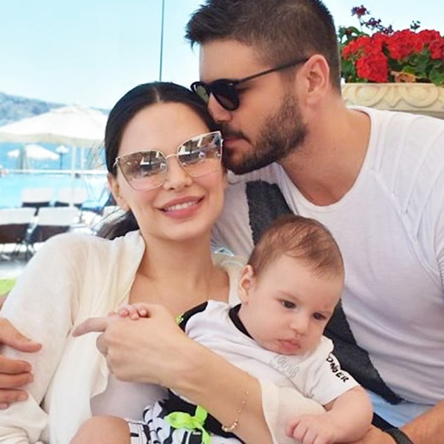 4. Almeda Abazi ve Tolgahan Sayışman'ın oğulları Efehan