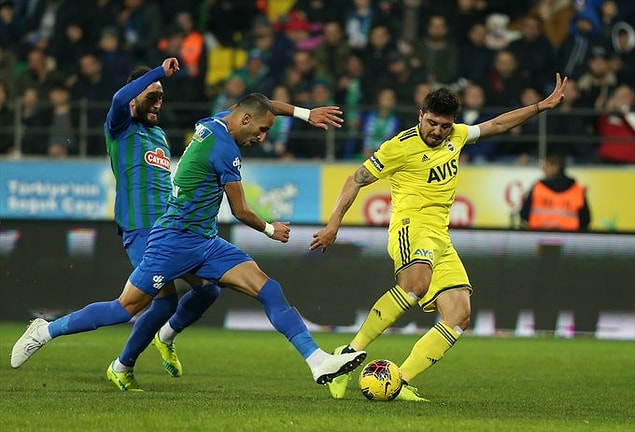Fenerbahçe, Süper Lig’de ilk devrenin son haftasında Çaykur Rizespor'a ile konuk oldu.