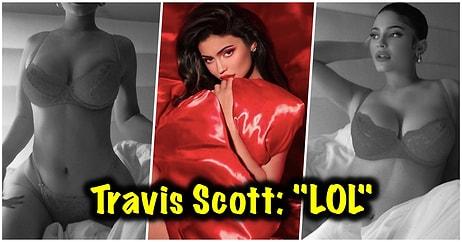 Kylie Jenner Instagram Hesabında Çıplak Fotoğraflarını Paylaştı, Eski Sevgilisi Travis Scott Dalga Geçti!