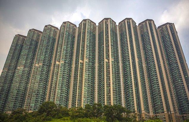 Bunlar Hong Kong'un kafes evleri.