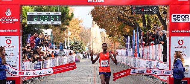52. Vodafone 41. İstanbul Maratonu'nu erkeklerde Kenyalı atlet Daniel Kipkore Kibet, kadınlarda ise Etiyopyalı atlet Hirut Tibebu kazandı.