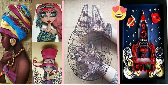 Paraya Çevrilebilecek Bir Hobi; Kağıt Sanatıyla Yapılmış Ufkunuzu Açacak 25 Örnek